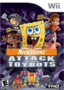 WII: NICKTOONS: ATTACK OF THE TOYBOTS (NICKELODEON) (COMPLETE) - Click Image to Close
